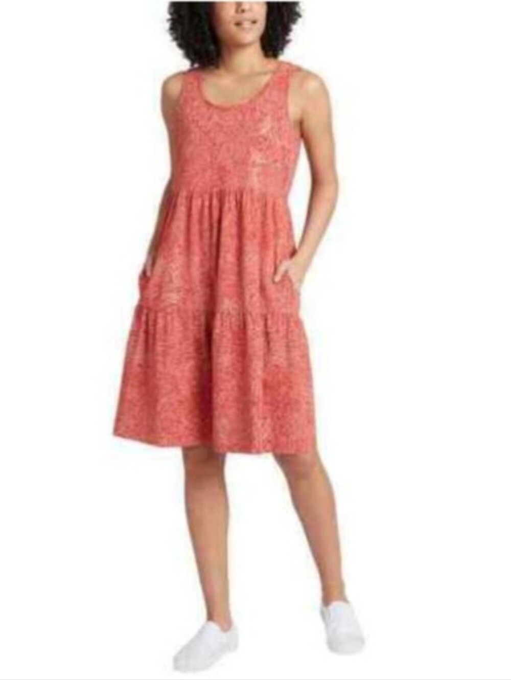 Frye Coral Tiered Sleeveless Dress